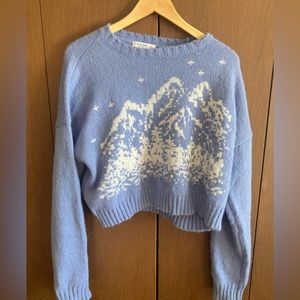 Arizona jeans blue mountain sweater size L
